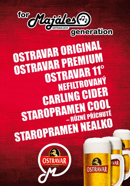 Nabídka piv Ostravar